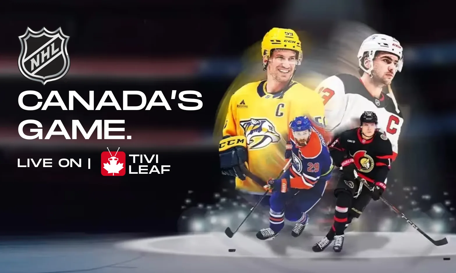 NHL live on TiviLeaf